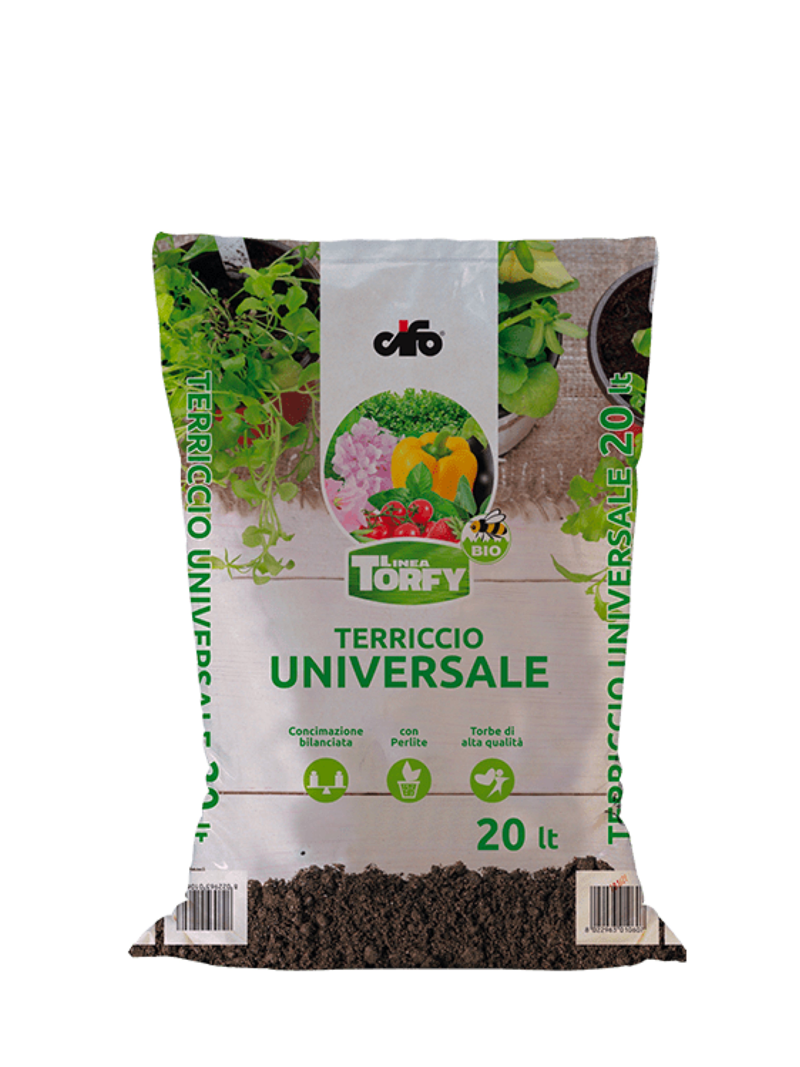 Terriccio CIFO Tofy universale - 3lt - Greenshop